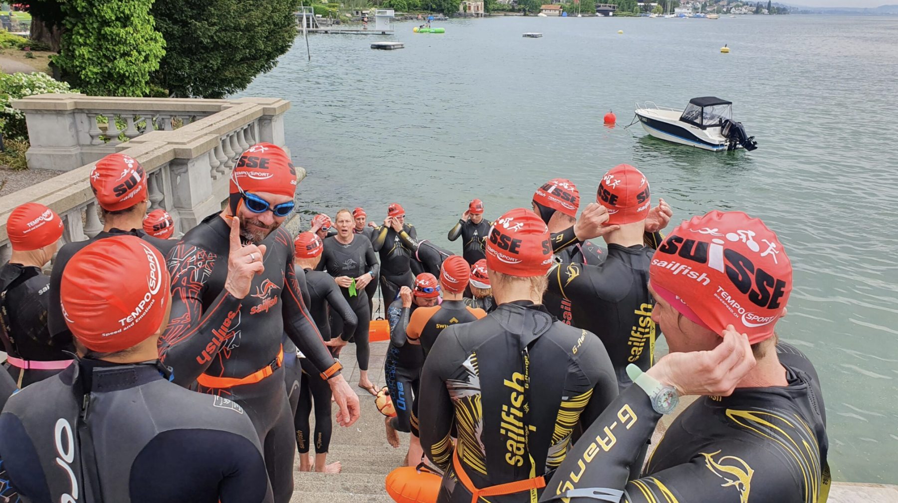 Open Water Training Horgen 7. Mai – 9. Juli 2026 mit Tempo Sport